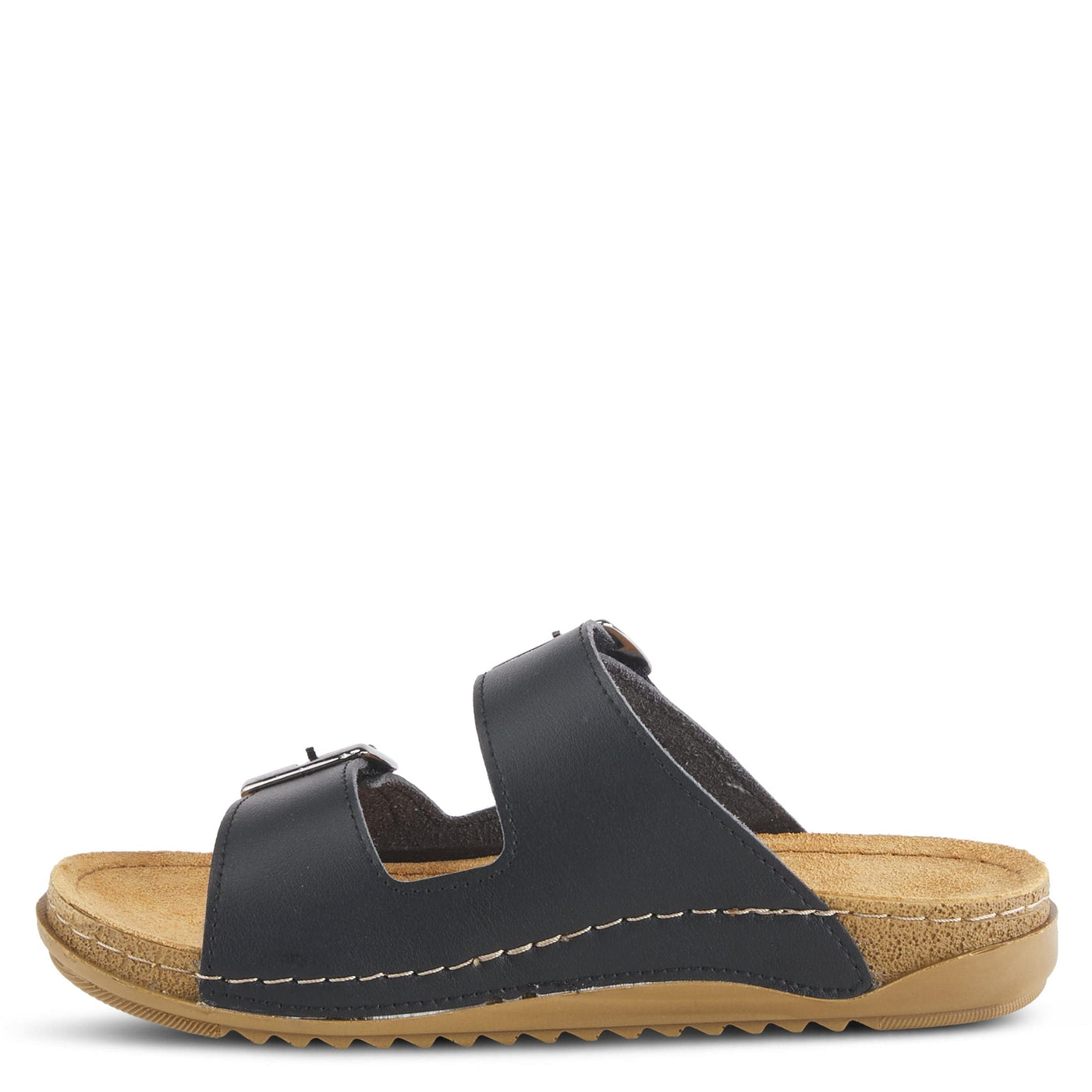 Flexus Women's Abbas Slide Sandal Black EU 38 / US 7.5-8