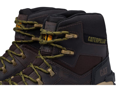 Caterpillar Invader Hiker Waterproof Composite Toe Work Boot Men Coffee Bean