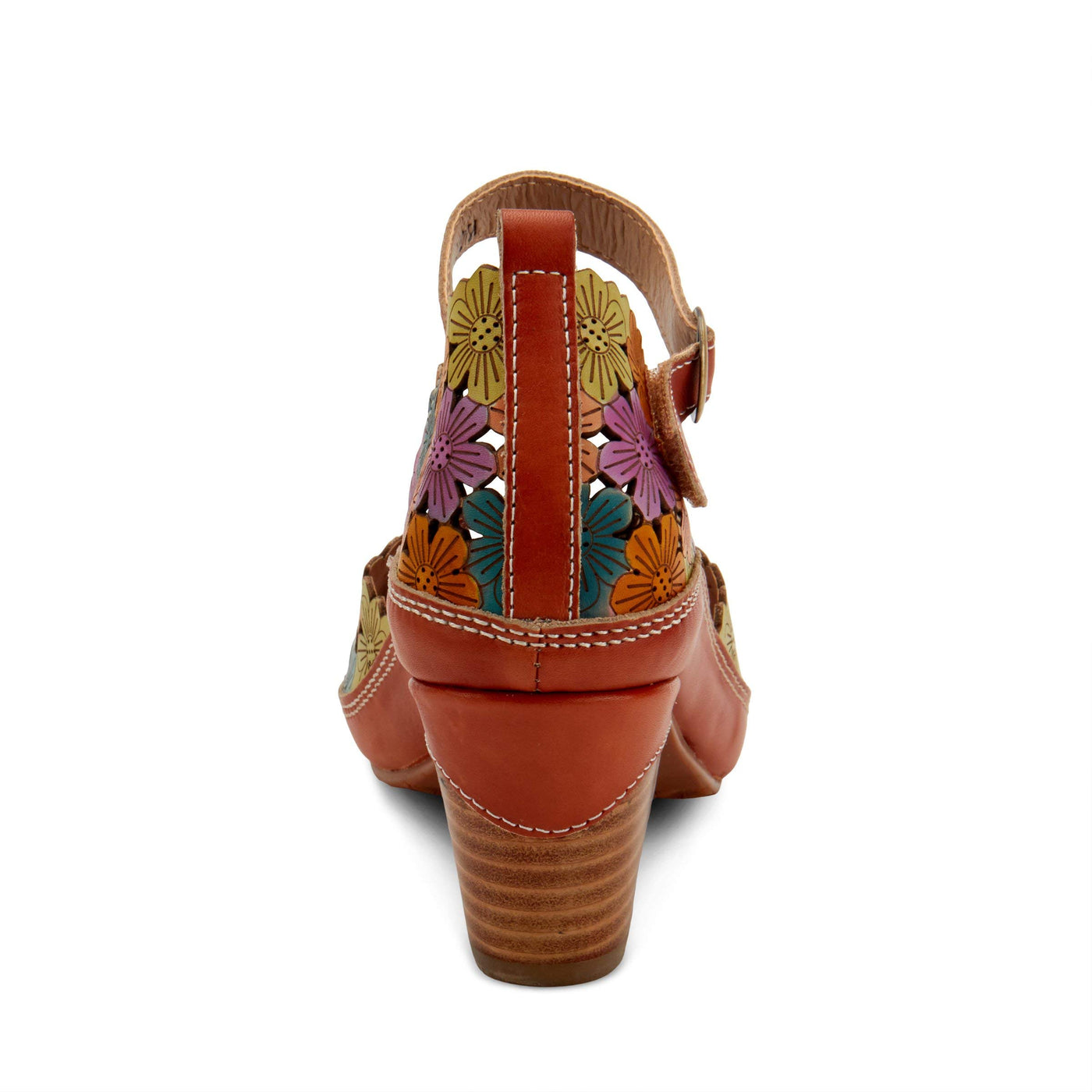 Spring Step L'Artiste Women's Avnia Ankle Strap Shoe Camel Multi EU 35 / US 5