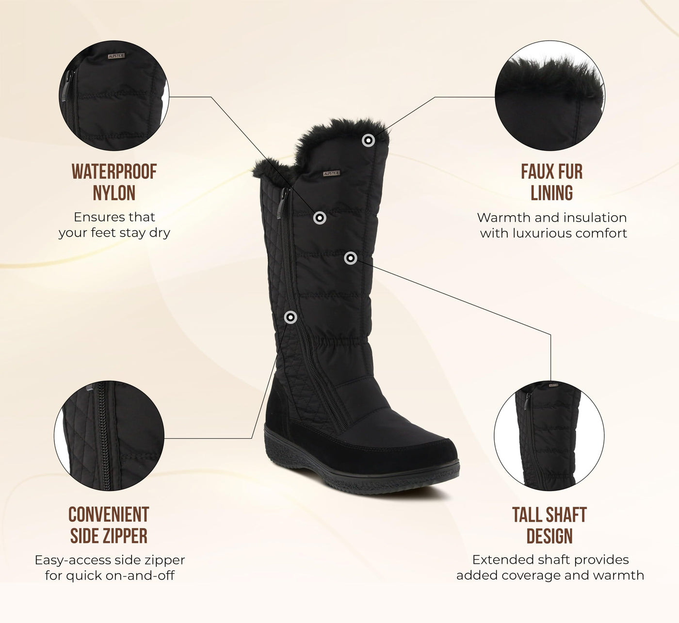 Flexus Mireya Black 36 (US Women's 5.5-6)