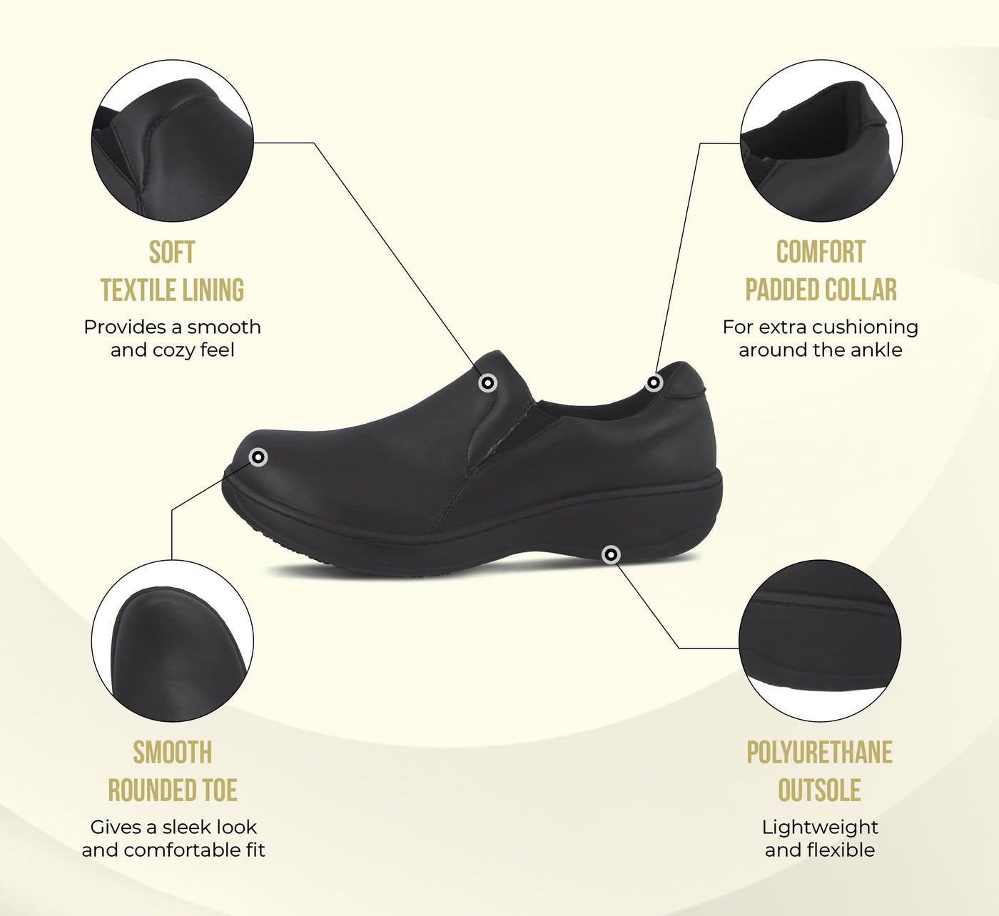 Spring Step Women's Woolin Work Shoe