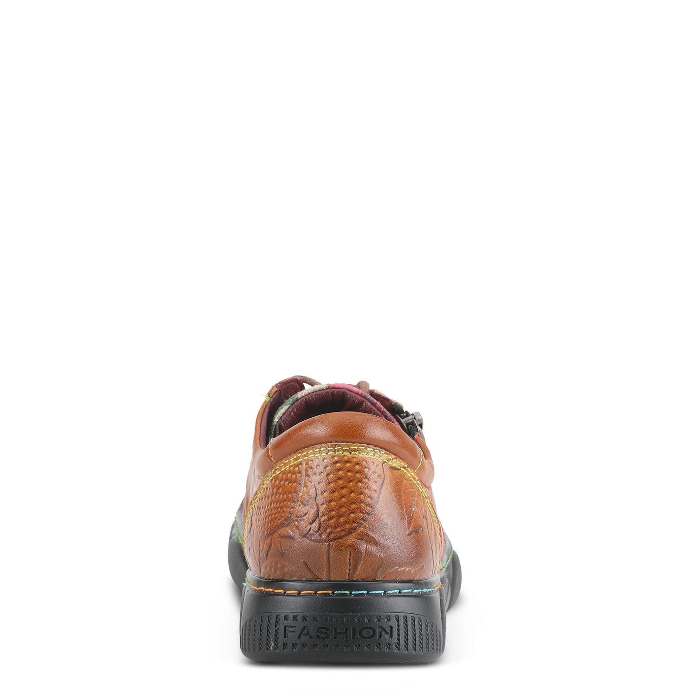 Spring Step L`Artiste Danli-Bloom Sneakers for Women - Sneaker Shoes for Women with Adjustable Metal Zipper - Womens Sneaker Shoe for Outdoor - Camel Multi EU 38 / US 7.5-8