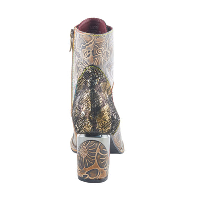 Spring Step L'Artiste Women's Aboot Boots Tan Multi EU 39 / US 8.5