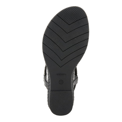PATRIZIA Women's CHARMER T-Strap Flat Sandal