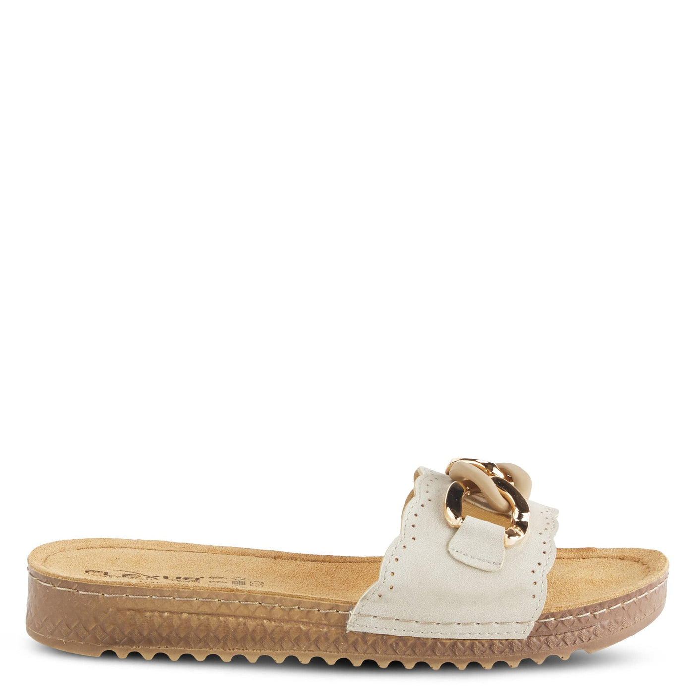 Flexus by Spring Step Janey Women's Slide Sandals, Size: 41, Med Beige