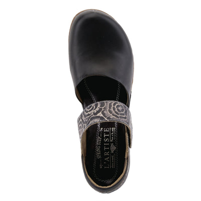 Spring Step L'Artiste Gloss-Pansy Mary Jane Shoes for Women - Ladies Shoes with Hooks and Loops Closure - Womens Shoes for Outdoor, Casuals, Wedding - Black EU 35 / US 5