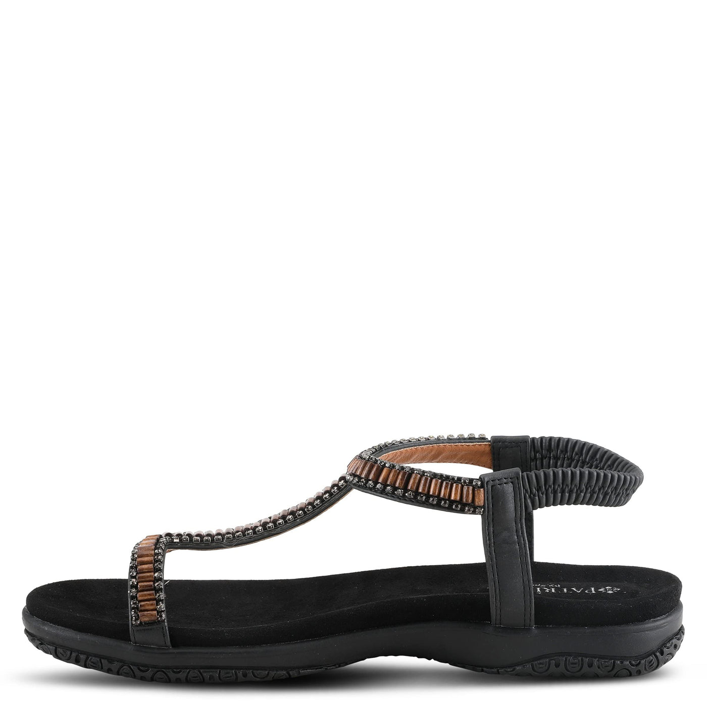 PATRIZIA Women's Kummi Thong Sandal Black EU 41 / US 9.5-10