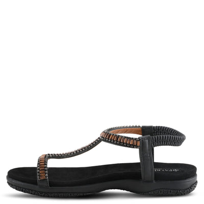 PATRIZIA Women's Kummi Thong Sandal Black EU 41 / US 9.5-10