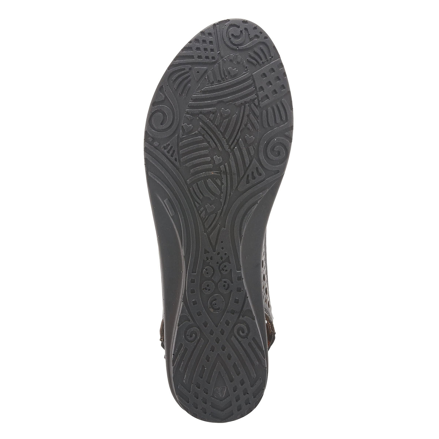 SPRING STEP JORDANA SANDAL BLACK / EU 42 / US 11