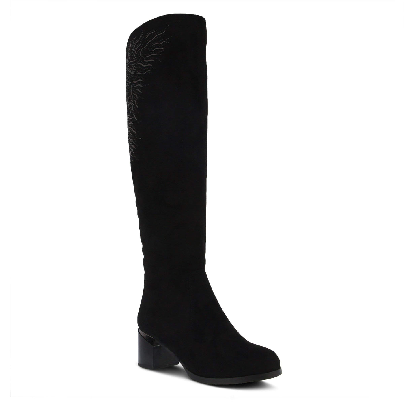 Azura by Spring Step womens Knee High Boot, Black, 8.5 US