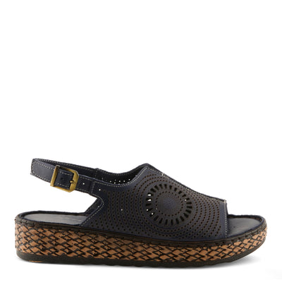 Spring Step Women's Cordero Sandal, Navy, 8.5