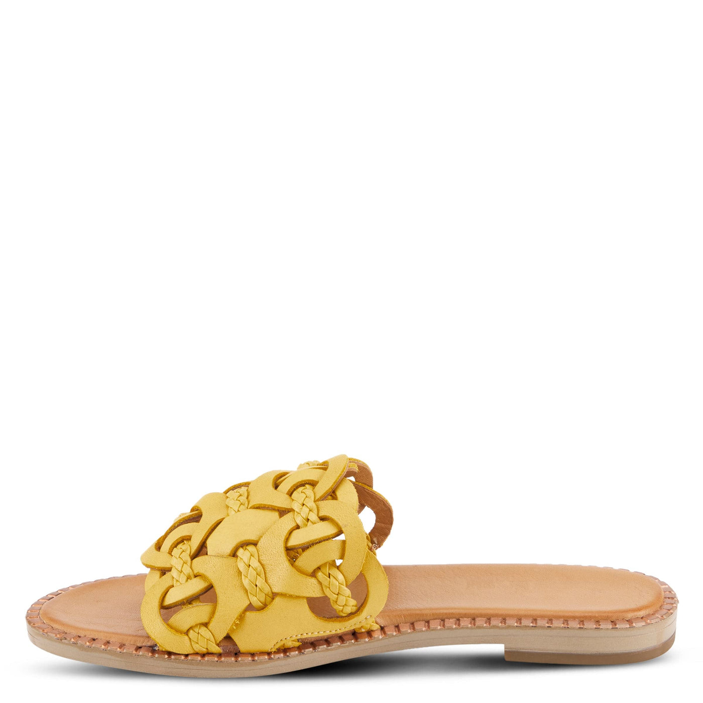 Spring Step Women's Alysia Slide Sandal Yellow EU 38 / US 7.5-8