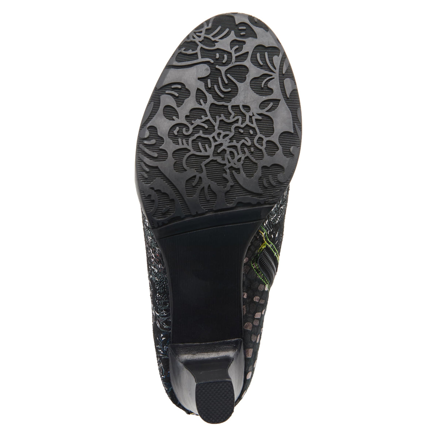 Spring Step L'Artiste Women's Glitterail Bootie Pewter Multi EU 37 / US 6.5-7