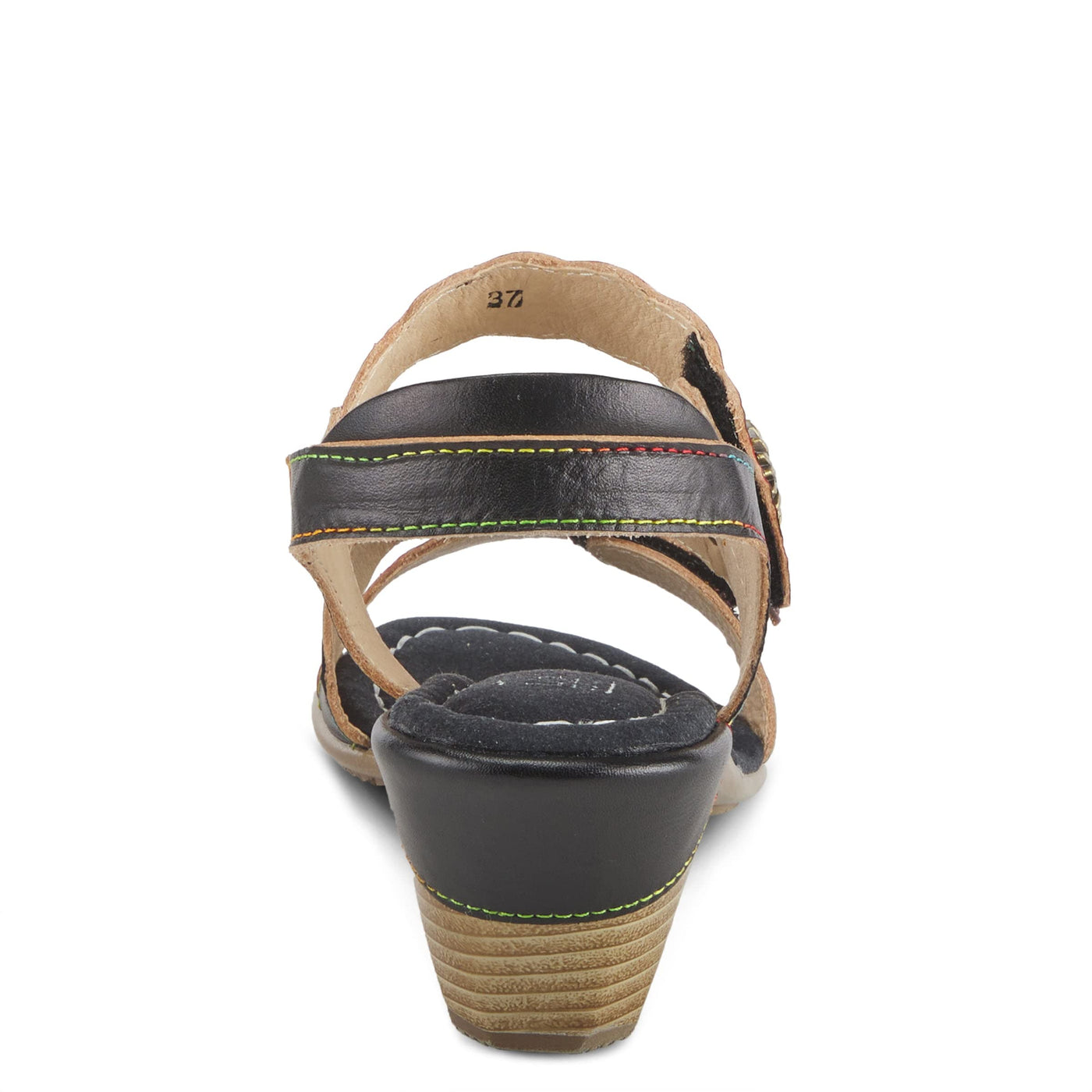 Spring Step L'Artiste Women's Aromas Sandals Black Multi EU 42 / US 10.5-11