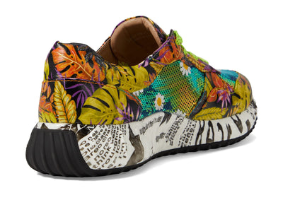 Spring Step L'Artiste Women's Zingy Fashion Sneaker Yellow Multi EU 36 / US 5.5-6