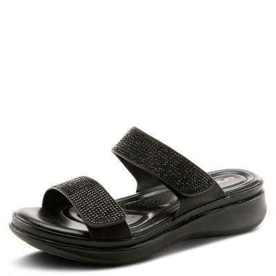Flexus Women's Bling Slide Sandal