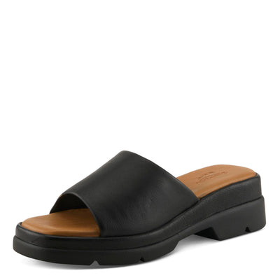 Spring Step Women's Fireisland Sandal, Black, 9.5-10