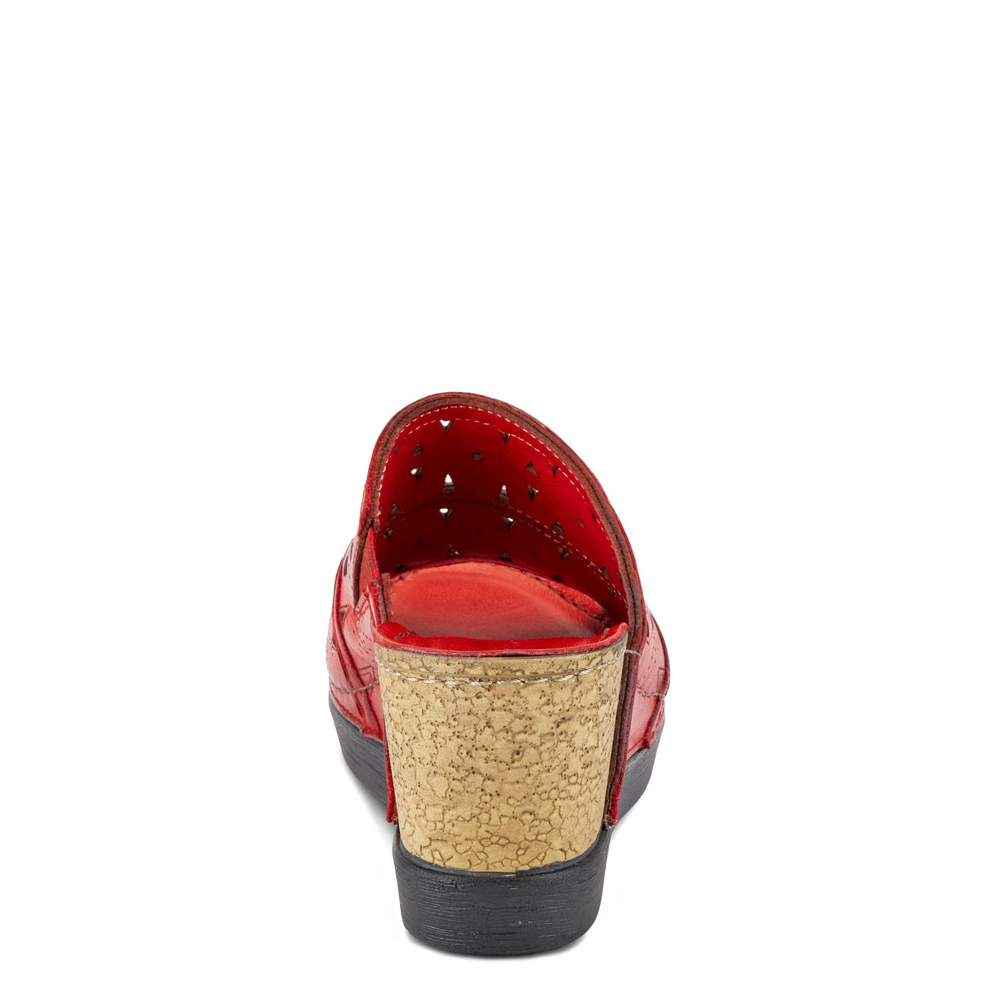 Spring Step Women's Fusawedge Wedge Sandal Red EU 36 / US 5.5-6