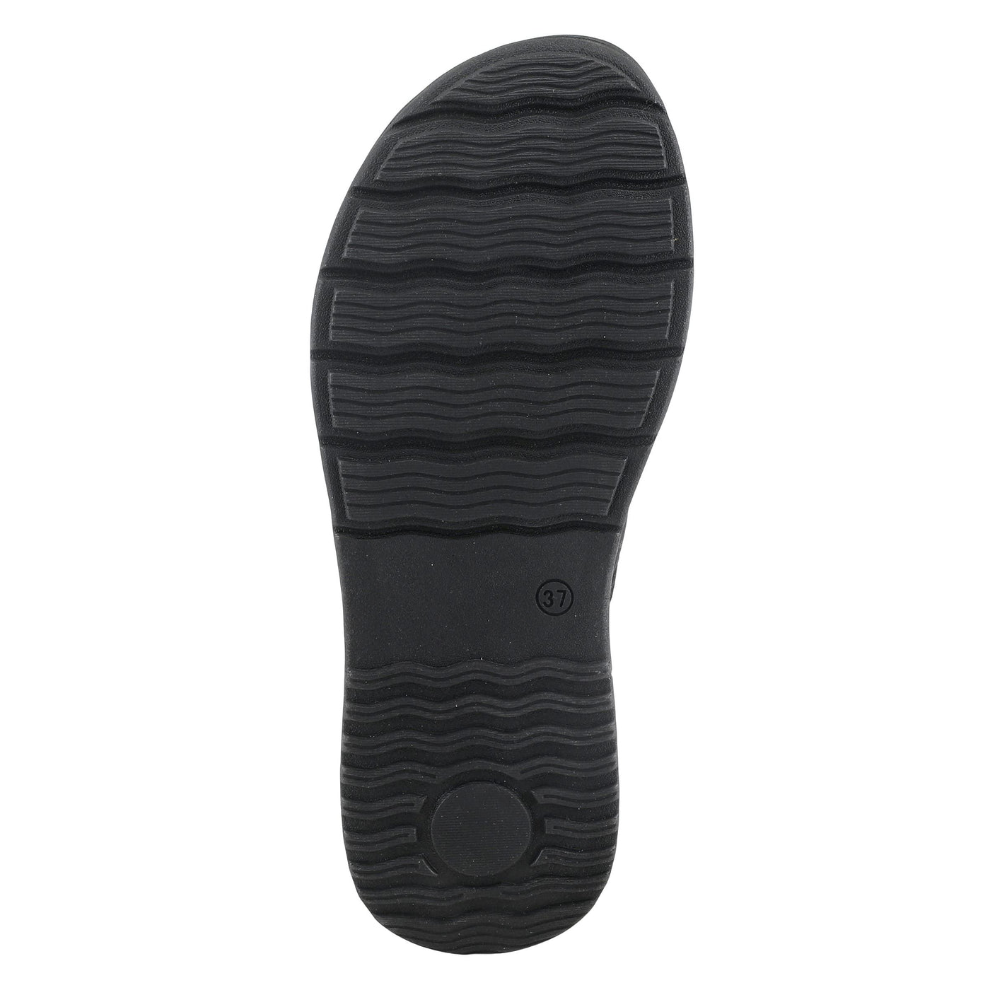 Flexus Women's Mallo Slingback Sandal Black EU 39 / US 8.5