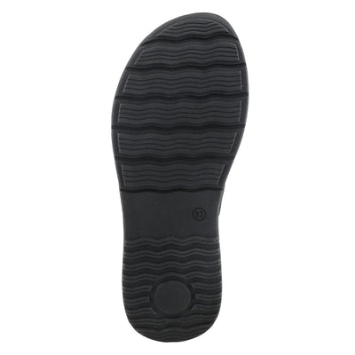 Flexus Women's Mallo Slingback Sandal Black EU 39 / US 8.5