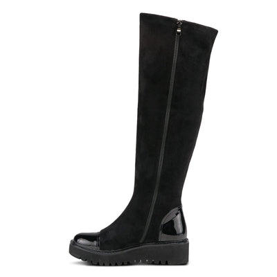 Azura by Spring Step Women's Quappa Riding Boot, Black, 36 EU/5.5-6 M US