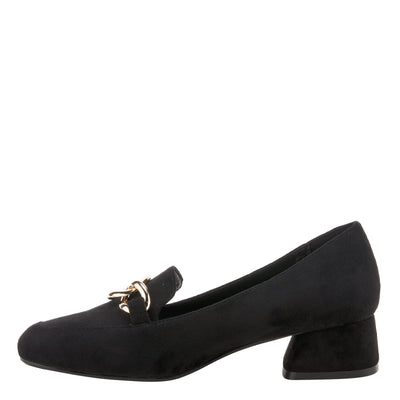 PATRIZIA Women's Grandloaf Loafer Black EU 41 / US 9.5-10