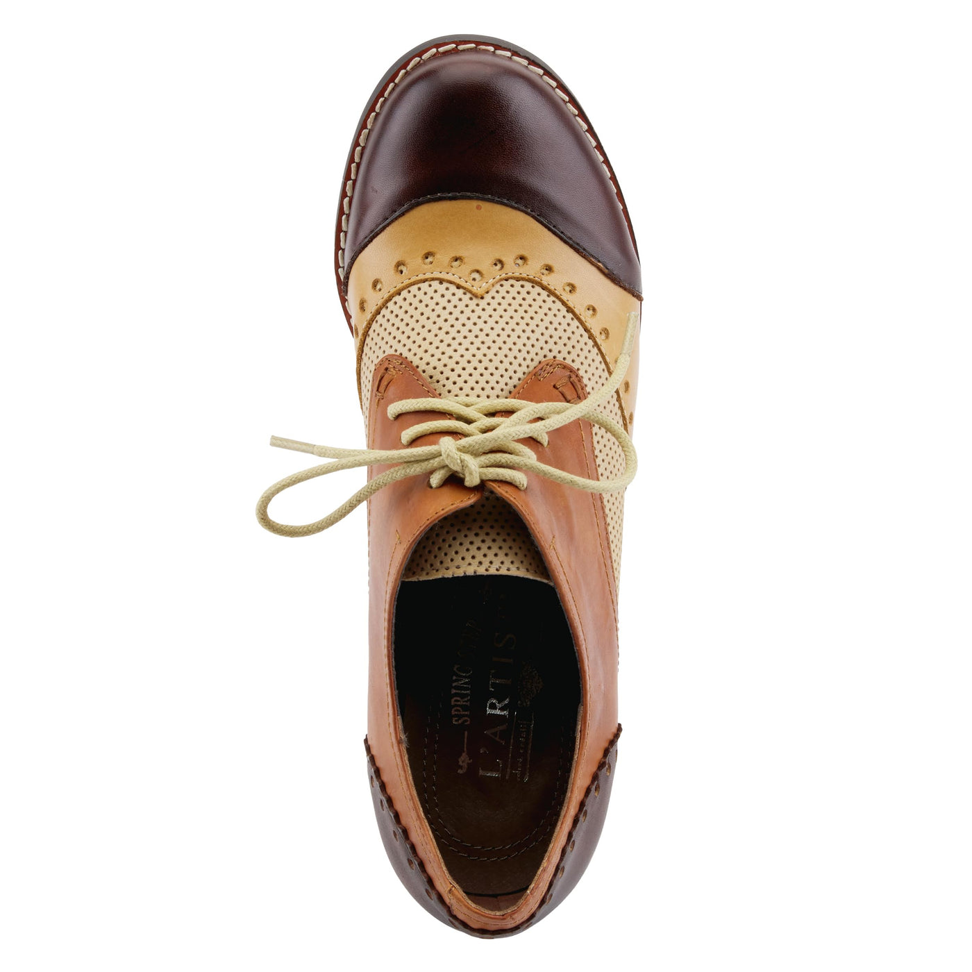 Spring Step L'Artiste Women's Bardot Pump Brown Nubuck EU 41 / US 9.5-10