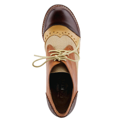 Spring Step L'Artiste Women's Bardot Pump Brown Nubuck EU 41 / US 9.5-10
