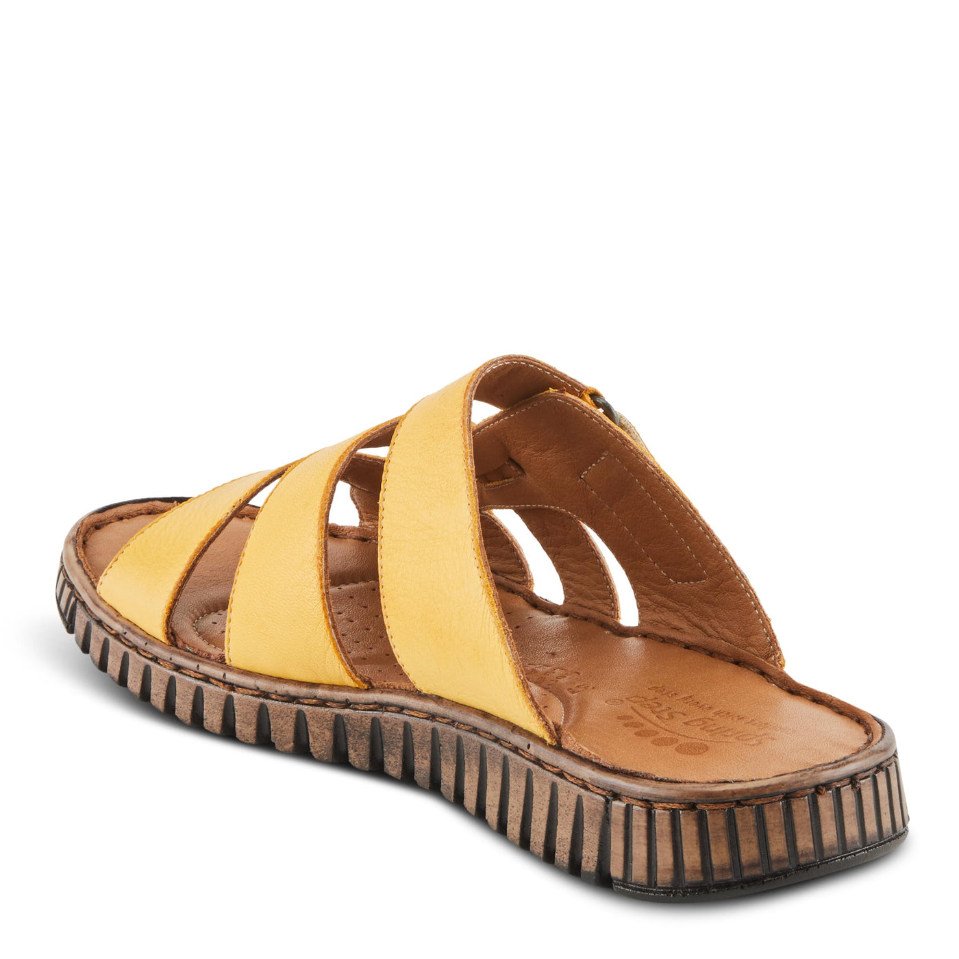 Spring Step Women's Olly Sandal, Mustard, 9.5-10