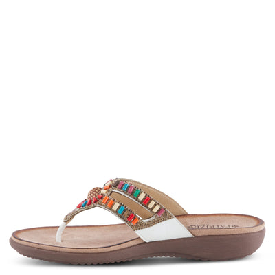 PATRIZIA Women's Tamora Slide Sandal White EU 36 / US 5.5-6
