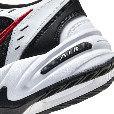 Nike Men's Air Monarch IV Cross Trainer, White/Black, 10.5 Regular US