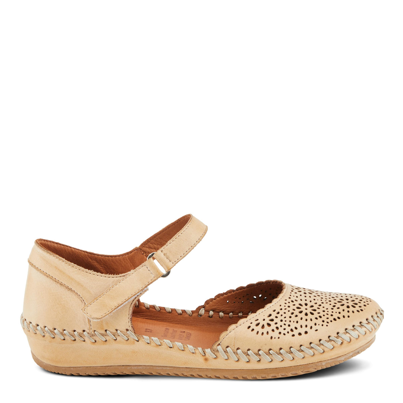 Spring Step Women's Wallania Shoes, Beige, 6.5-7