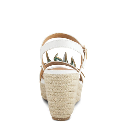 PATRIZIA Women's Flyaway Wedge Sandal White EU 39 / US 8.5