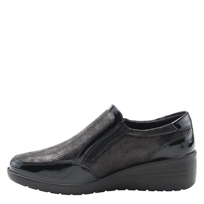 Flexus Women's Concha Black Shoes EU 39 / US 8.5