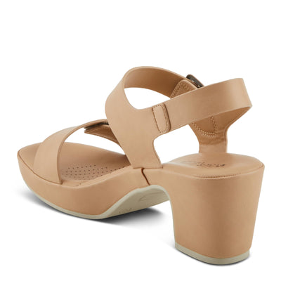 PATRIZIA Women's SANDLIN Slingback Heeled Sandals Beige EU 41 / US 9.5-10