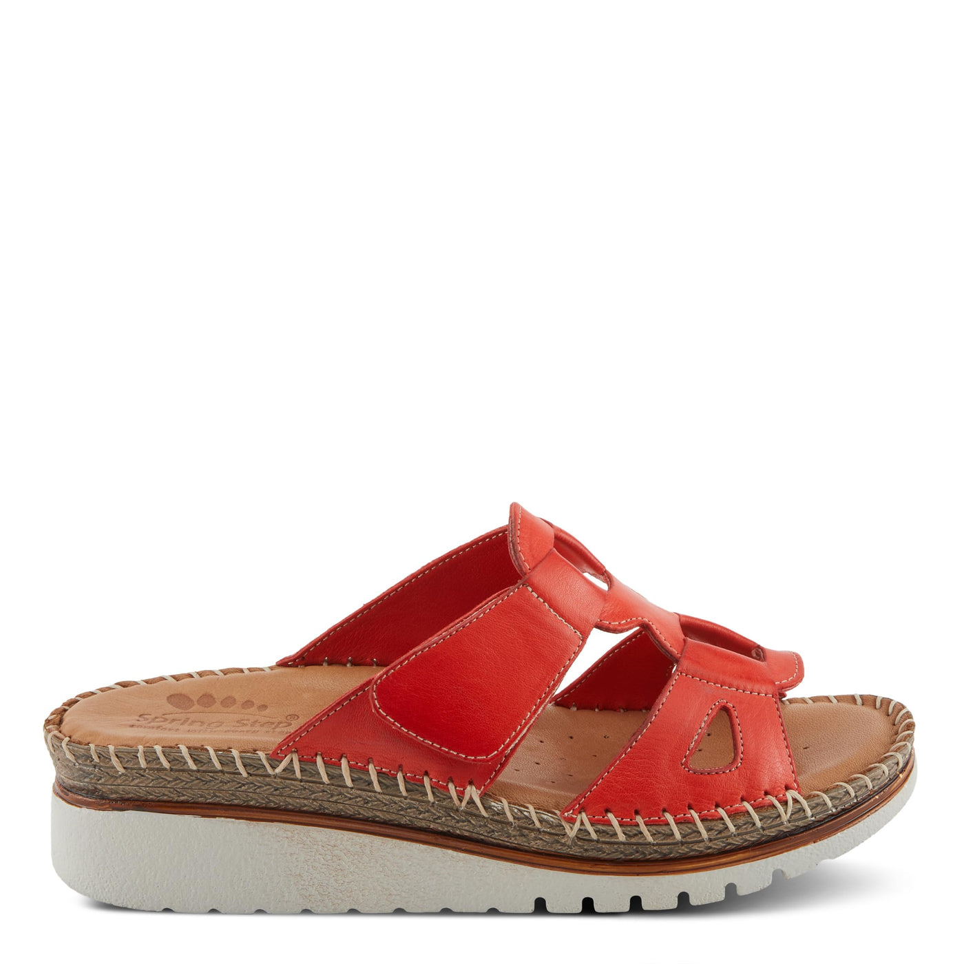 Spring Step Women's Montera Sandal, Red, 5.5-6