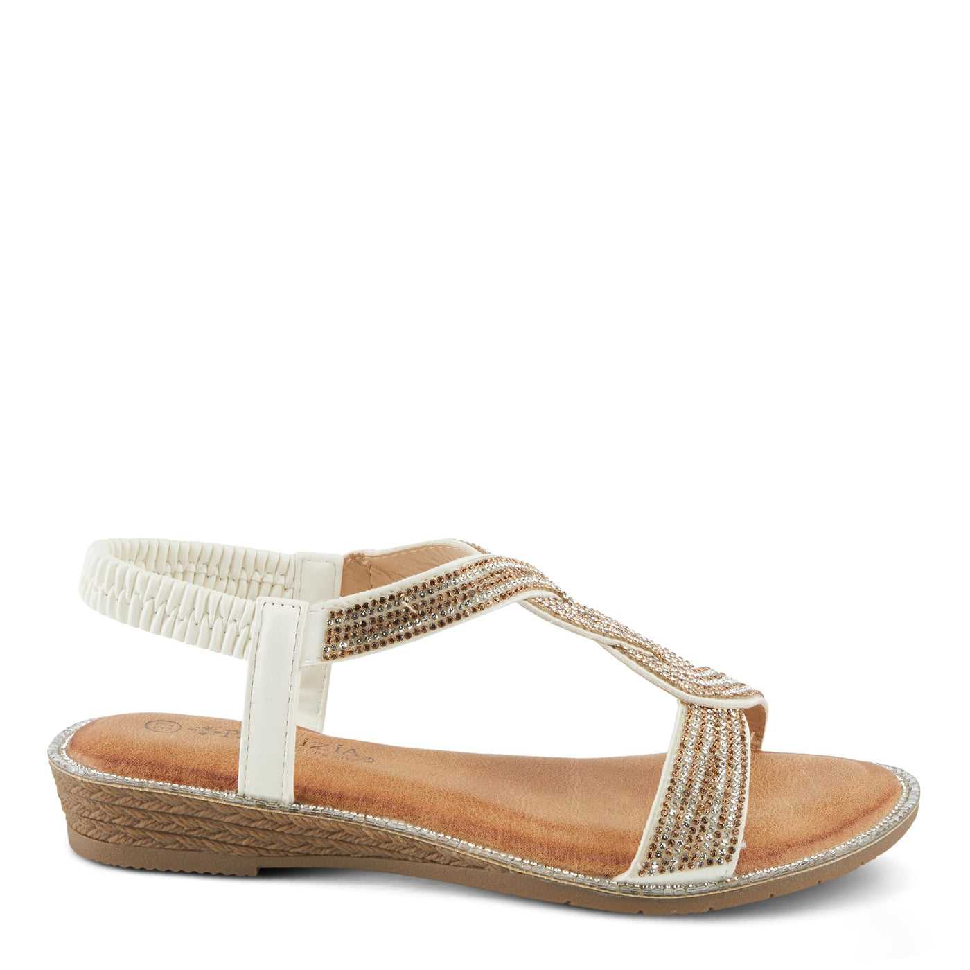 PATRIZIA Women's INVITE Flat Sandals White EU 39 / US 8.5