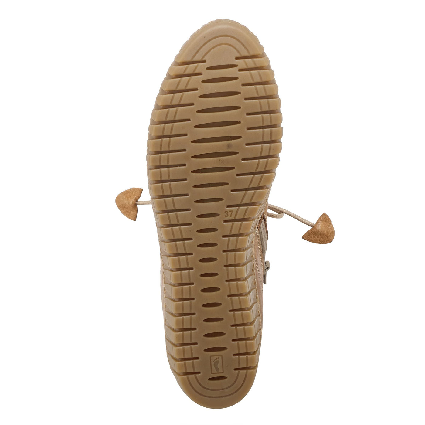 Spring Step Nespea Booties for Women - Waterproof Leather Women's Shoes with Zipper Closure - Western Ankle Boots for Women with Low Heel - Camel EU 38 / US 7.5-8