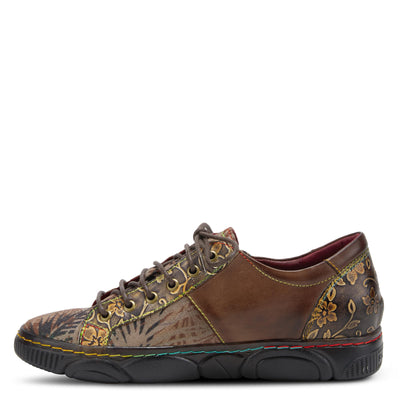 Spring Step L`Artiste Women's Danli Sneaker Taupe Multi EU 36 / US 5.5-6
