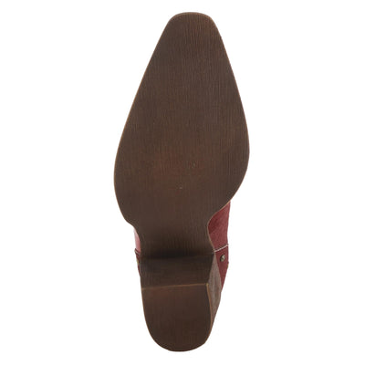 Spring Step L'Artiste Women's Empowerite Hair-On-Hide Shootie Red EU 37 / US 6.5-7