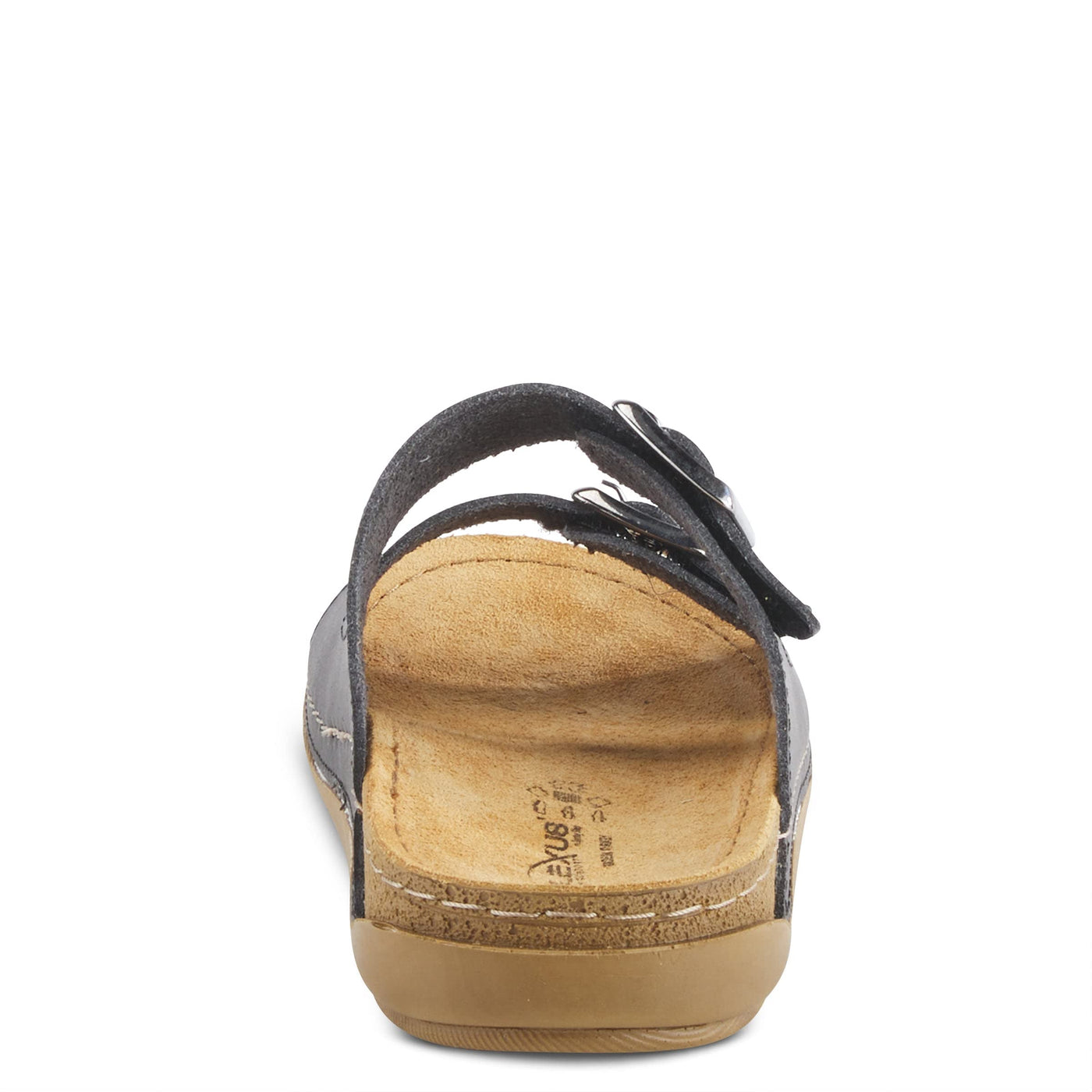 Flexus Women's Abbas Slide Sandal Black EU 38 / US 7.5-8
