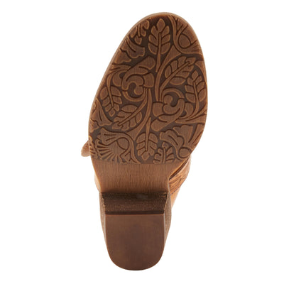 Spring Step L'Artiste Women's Zoozi Leather Mule Camel EU 37 / US 6.5-7