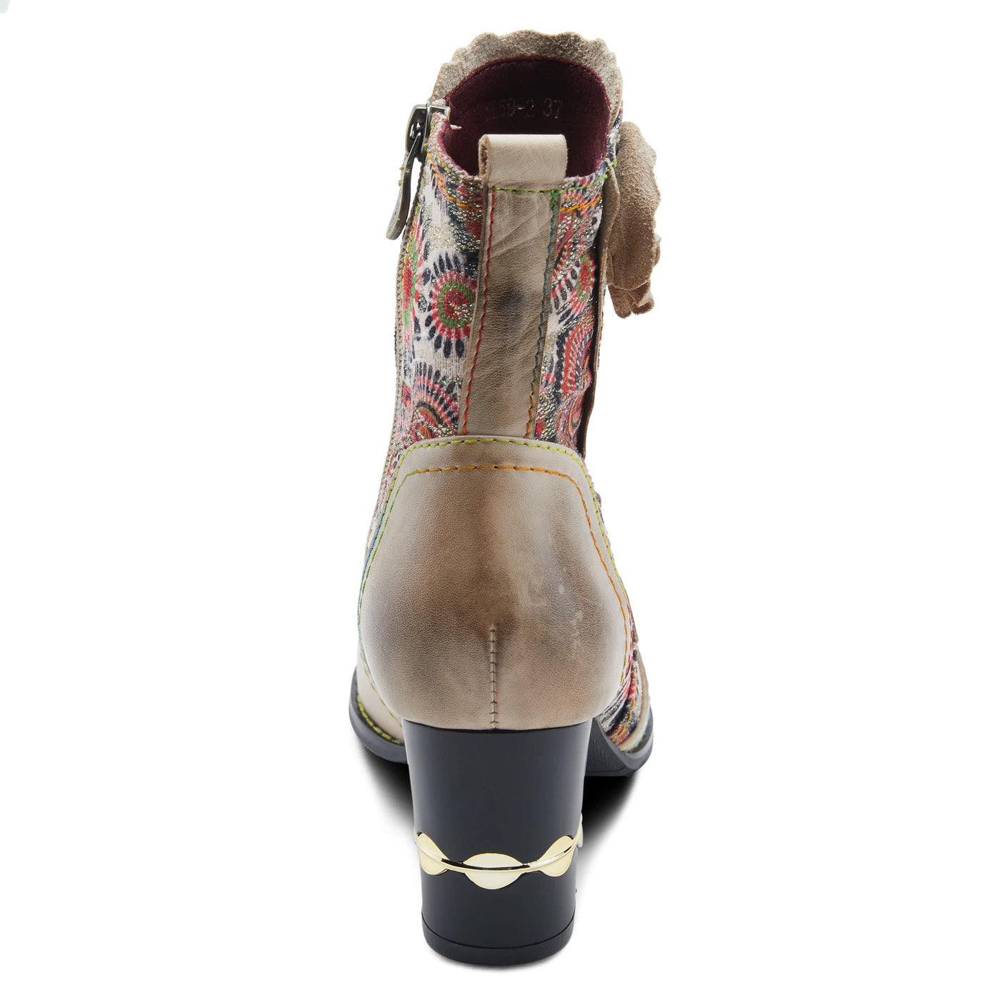Spring Step L'Artiste Women's Femfatale Boots Beige Multi EU 41 / US 9.5-10