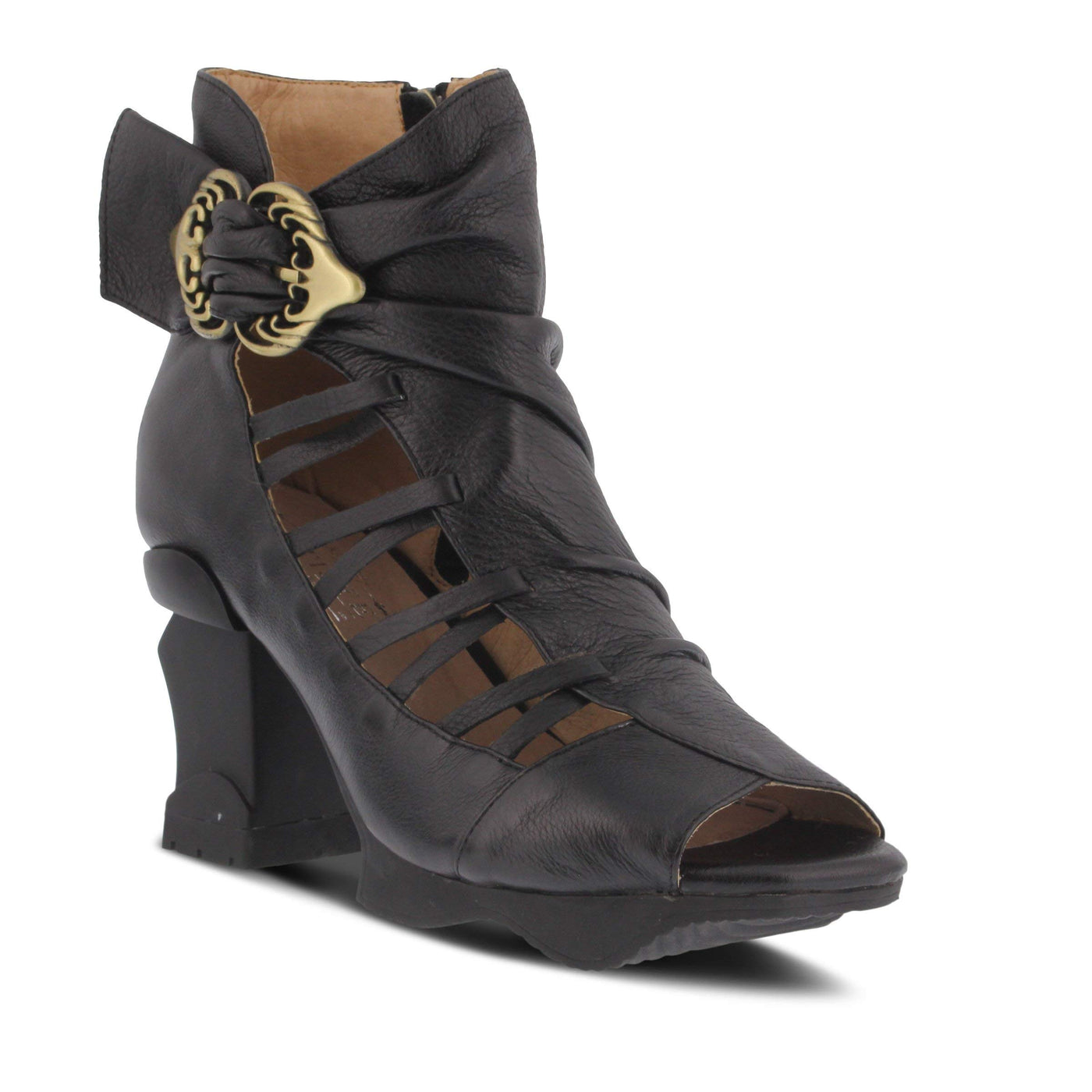 Spring Step L`Artiste Women's Nesgara Shootie Denim Blue EU 36 / US 5.5-6
