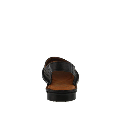 Spring Step Jordana Sandal, Black, 39 Medium EU (US 8.5 US)