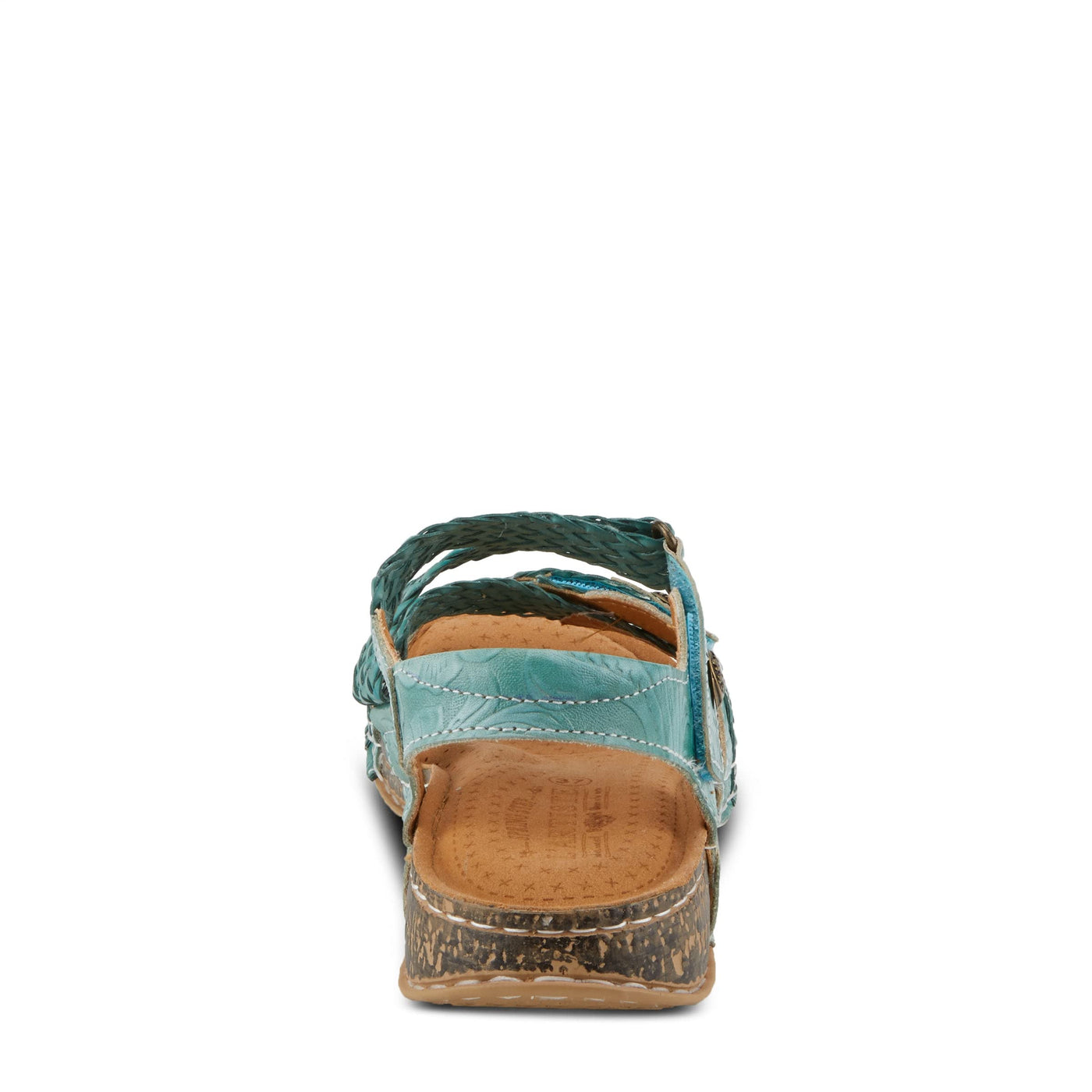 Spring Step L'Artiste Women's Atira Ankle Strap Sandal Teal EU 42 / US 10.5-11