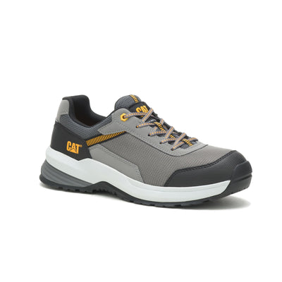 CAT Footwear Men's Streamline 2.0 Mesh Composite Toe Work Shoe, Med Charcoal, 10 Wide
