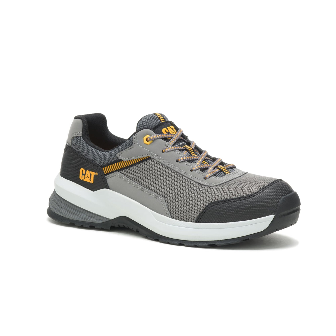 CAT Footwear Men's Streamline 2.0 Mesh Composite Toe Work Shoe, Med Charcoal, 10.5 Wide