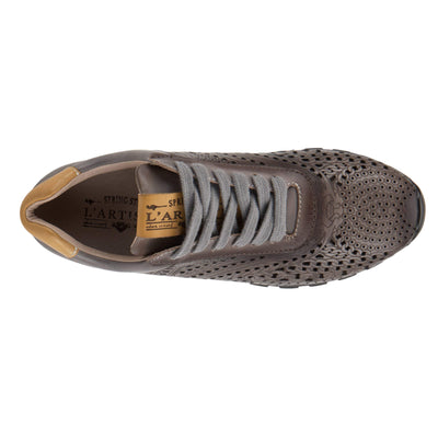Spring Step L'Artiste Women's Joelle Lace-Up Shoe Grey EU 36 / US 5.5-6