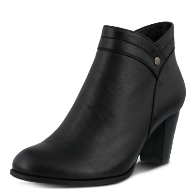 Spring Step womens Itilia Ankle Bootie, Black, 8.5 US